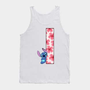 Stitch letter Tank Top